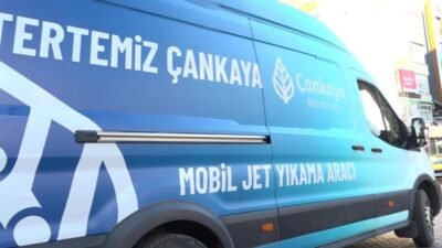 "Tertemiz Çankaya" anlayışıyla ilçe genelinde temizlik çalışmalarına devam eden Çankaya