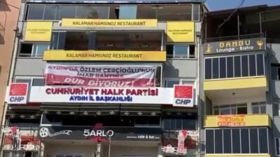 CHP Aydın İl Gençlik Kolları Başkanı Ufuk Gündoğdu, "Sağda solda