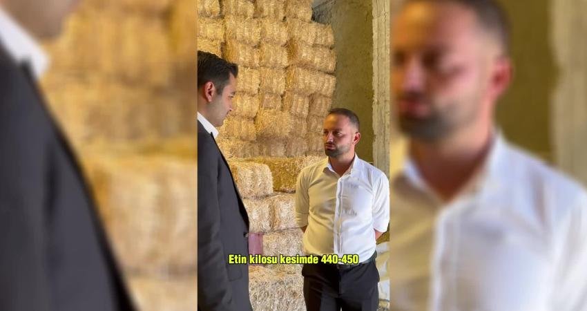 CHP Gençlik Kolları Genel Başkanı Cem Aydın, Sivas’ta genç çiftçiler