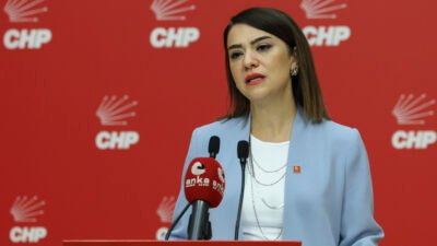 CHP Genel Başkan Yardımcısı ve Emek Büroları Koordinatörü Gamze Taşcıer,