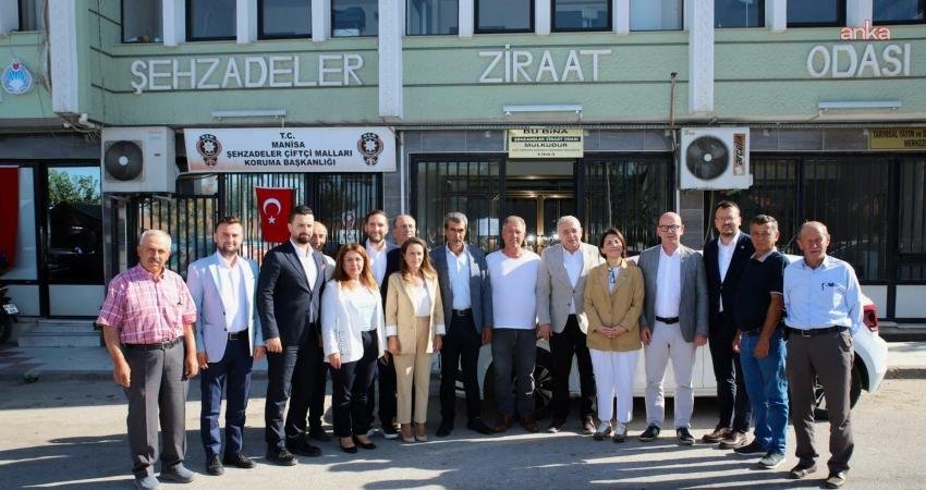 CHP milletvekilleri saha çalışmaları kapsamında Manisa’da oda, sendika ve STK