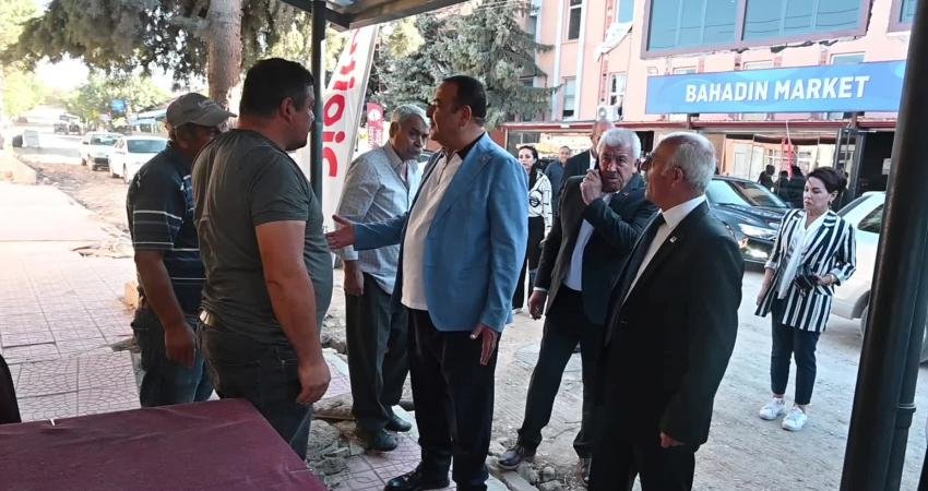 CHP'nin saha çalışmaları kapsamında Yozgat’a gelen CHP Ankara Milletvekilleri Semra