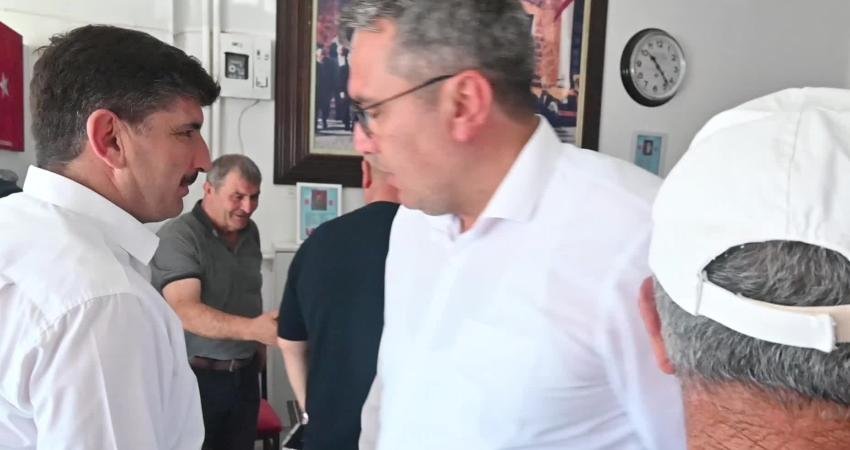 CHP Ankara Milletvekili Adnan Beker ve İstanbul Milletvekili Cemal Enginyurt,