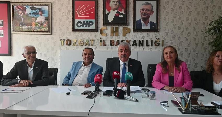 CHP'nin yaz dönemi saha çalışması kapsamında Yozgat’a gelen Ankara Milletvekili