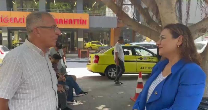 Adana milletvekili Müzeyyen Şevkin, Mersin’de emeklilerin sorunlarını dinledi. Emekliler ekonomik