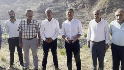 CHP Bursa Milletvekili Orhan Sarıbal, Bingöl’de gerçekleştirdiği saha ziyaretlerinde Kiğı