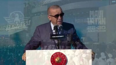 Cumhurbaşkanı Recep Tayyip Erdoğan, TEKNOFEST Mavi Vatan programında gençlere seslenerek,