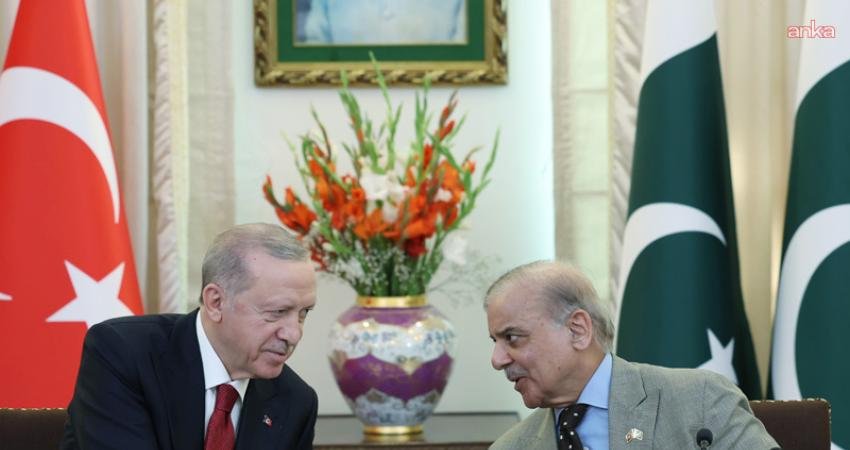 Cumhurbaşkanı Recep Tayyip Erdoğan, Pakistan Başbakanı Şahbaz Şerif ile telefon