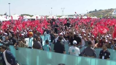 Cumhurbaşkanı Recep Tayyip Erdoğan, Ahlat Etkinlik Alanı Programı'nın açılış konuşmasında,