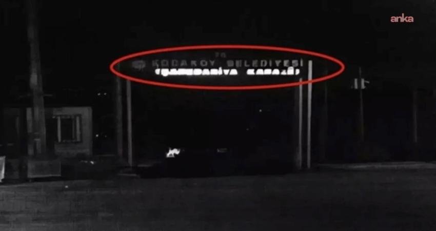 Diyarbakır’da DEM Partili Kocaköy Belediyesi’ne, tabeladaki Türkçe ve Kürtçe ışıklandırma
