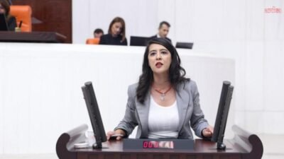 Emek Partisi (EMEP) Gaziantep Milletvekili Sevda Karaca, İzmir Ege Serbest