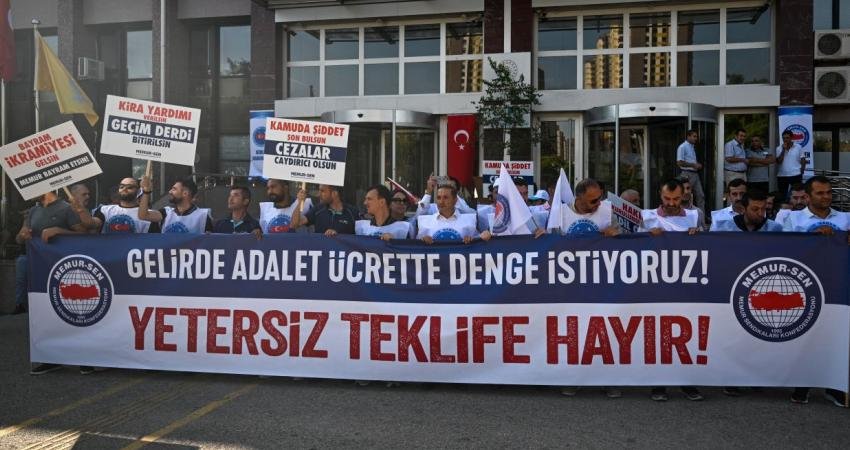 Hükümetin sunduğu ilk zam teklifinin ardından eylem kararı alan memurlar
