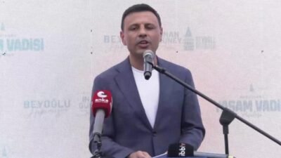 Gözaltında bulunan Beyoğlu Belediye Başkanı İnan Güney'in gözaltına alınmadan önce