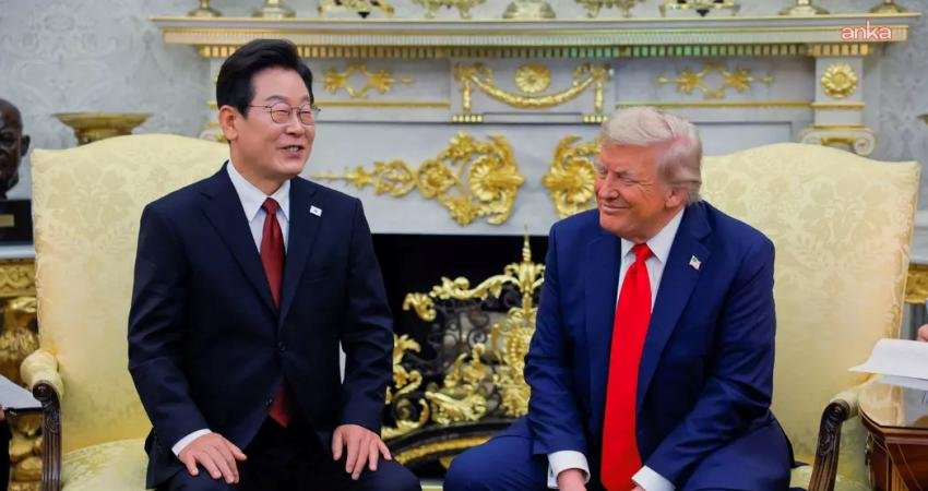 Güney Kore Devlet Başkanı Lee Jae Myung, ABD Başkanı Donald