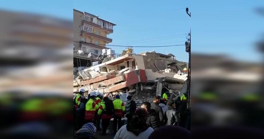 Hatay'da 6 Şubat depremlerinde Yağmur Apartmanı'nın yıkılması sonucu 26 kişinin