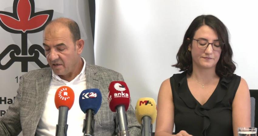İnsan Hakları Derneği (İHD) Eş Genel Başkanı Hüseyin Küçükbalaban ve Özgürlükçü