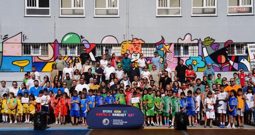 Kartal Belediyesi'nin çocukların spora erken yaşta adım atmasını teşvik etmek,