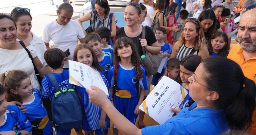 Kartal Belediyesinin çocuklara sporu sevdirmek ve yaz tatillerini daha aktif