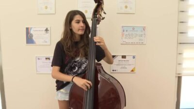 Konyaaltı Belediyesi Müzik Akademisi bünyesinde eğitim gören öğrenciler, Akdeniz Üniversitesi