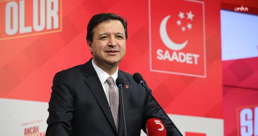 Saadet Partisi Genel Başkanı Mahmut Arıkan, çiftçinin ürettiği fındığın kilosunun