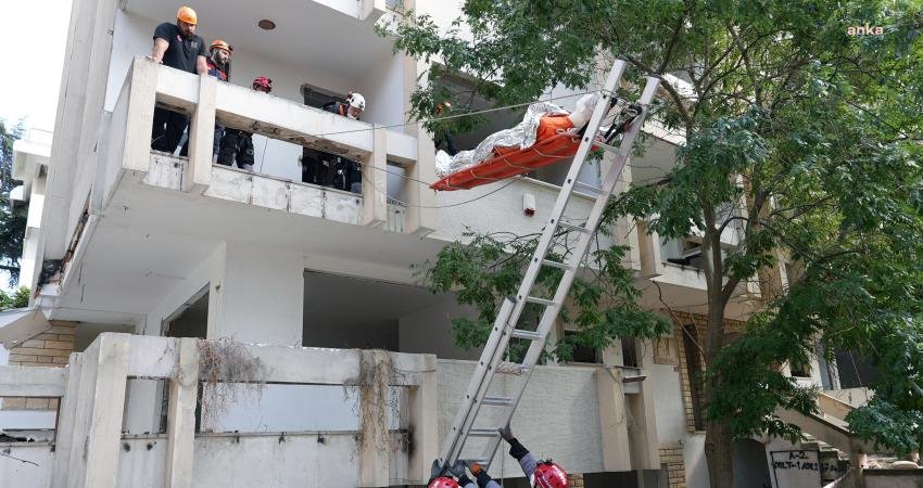 Maltepe’de 17 Ağustos 1999 Marmara Depremi'nin 26'ncı yılında AFAD, Maltepe