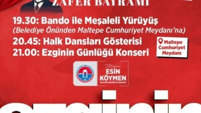 Maltepe Belediyesi'nin 30 Ağustos Zafer Bayramı kutlamaları kapsamında "Ezgi’nin Günlüğü"