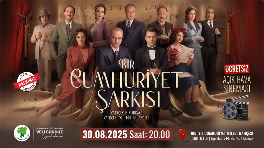 Mamak Belediyesi 30 Ağustos Zafer Bayramı’nı 100. Yıl Cumhuriyet Millet