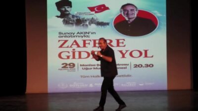 Manisa Büyükşehir Belediyesi, 30 Ağustos Zafer Bayramı’na özel Sunay Akın’ın