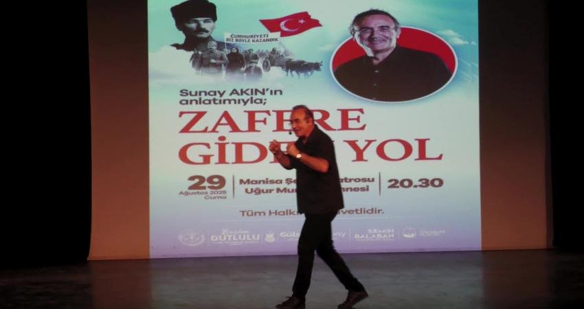 Manisa Büyükşehir Belediyesi, 30 Ağustos Zafer Bayramı’na özel Sunay Akın’ın