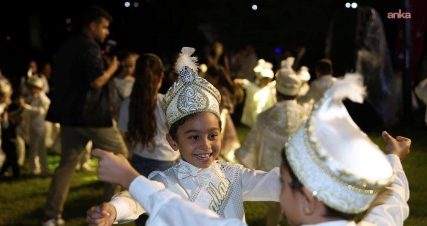 Merkezefendi Belediyesi tarafından bu yıl beşincisi düzenlenen sünnet şöleni ile