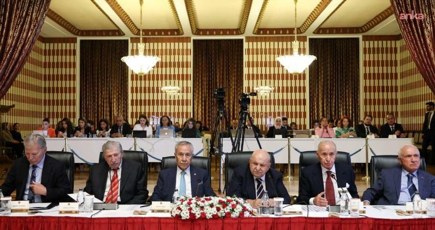 TBMM 24. Dönem Meclis Başkanı Mehmet Ali Şahin, Milli Dayanışma