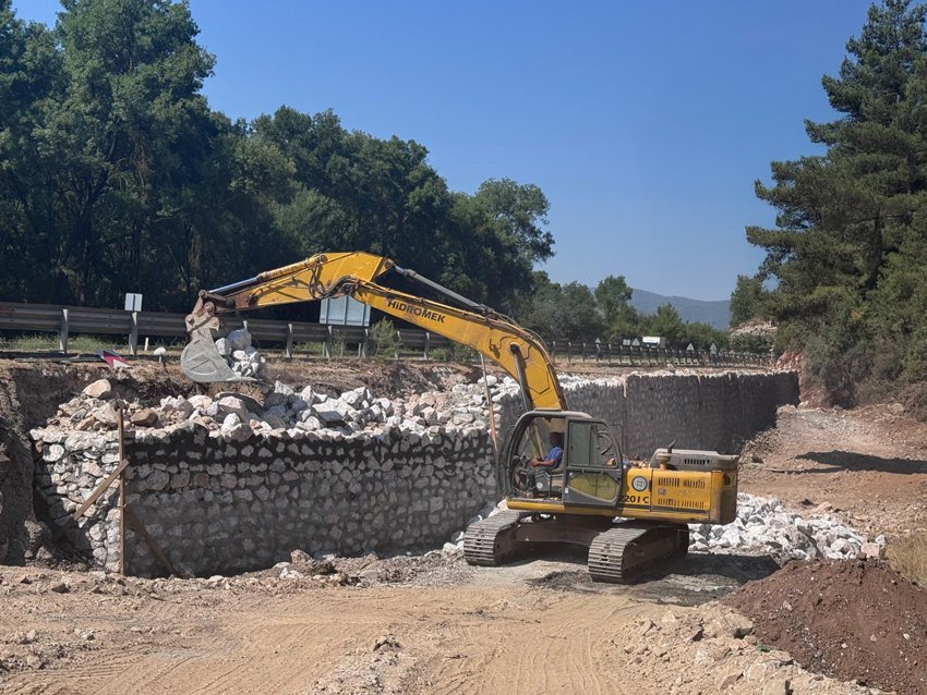 Muğla Büyükşehir Belediyesi, Ula ilçesine bağlı Sarayyanı Mahallesi’nde 5 milyon