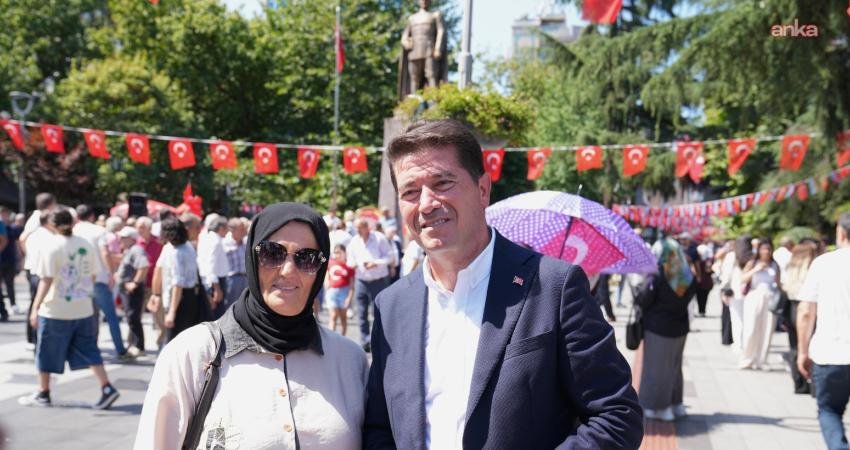 Ortahisar Belediye Başkanı Ahmet Kaya, 30 Ağustos Zafer Bayramı dolayısıyla