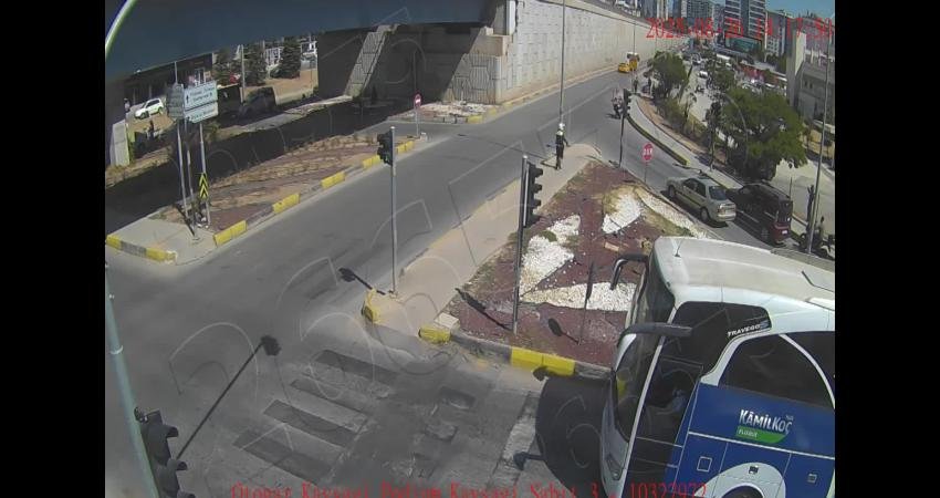 Kırıkkale’de Kent Güvenlik Yönetim Sistemi (KGYS) kameralarına yansıyan denetimlerde, plakasız