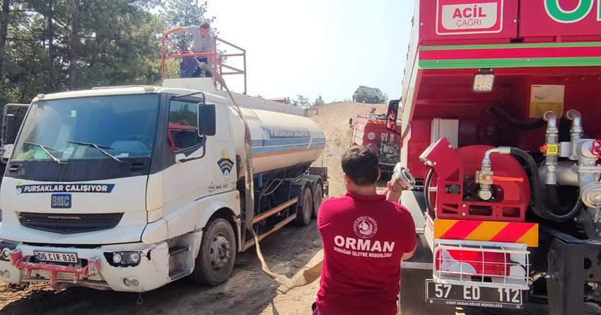 Pursaklar Belediyesi’nden Karabük’e yardım eli Pursaklar Belediyesi, Karabük’te devam eden orman yangınları ile mücadele etmek