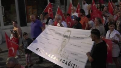 Rize'nin ilçelerinde, 30 Ağustos Zafer Bayramı'nın 103'üncü yıl dönümü coşkuyla