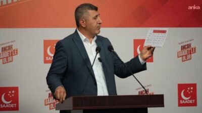 Saadet Partisi Genel Başkan Yardımcısı İbrahim Yıldız, Adalet Bakanlığı verilerine
