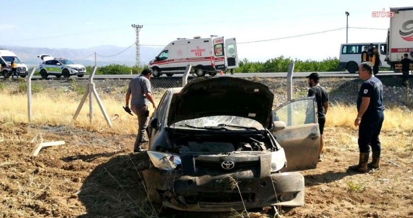 Siirt İl Emniyet Müdür Yardımcısı Ümit Uğurlu ve ailesi, Malatya-Darende karayolunda