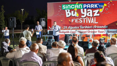 Yaz Festivali kapsamında Sincan Park’ta düzenlenen Memleket günlerinin ilki “Ankara”
