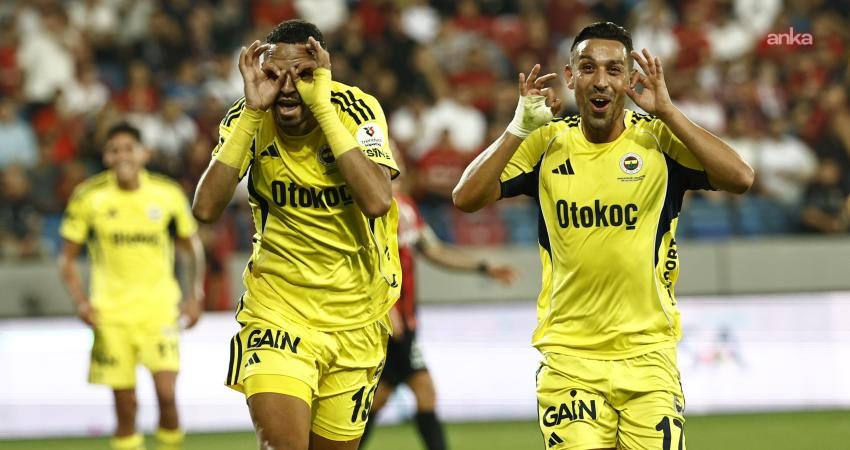 Trendyol Süper Lig'in 4. haftasında Fenerbahçe, deplasmanda Gençlerbirliği'ni 3-1 mağlup