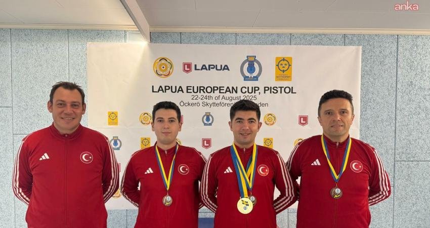 İsveç'in Öckerö kentinde düzenlenen Lapua Avrupa Kupası Ateşli Silahlar Tabanca