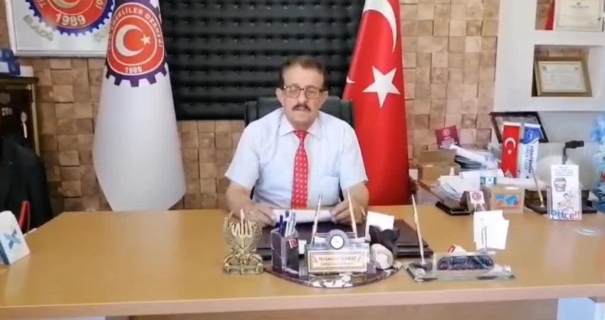 Tüm Emekliler Derneği (Tüm Emek Der) Elazığ Şube Başkanı Mehmet