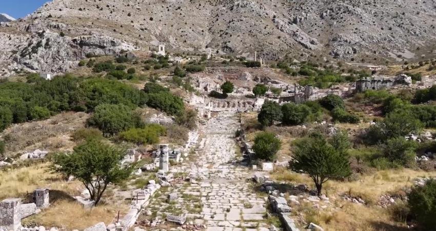 Burdur’un Ağlasun ilçesinde yer alan ve UNESCO Dünya Mirası Geçici