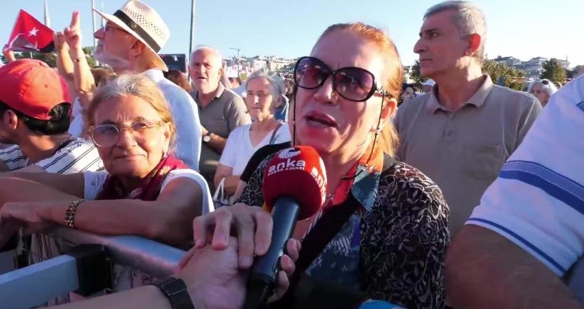 Üsküdar'da yapılacak olan 'Millet İradesine Sahip Çıkıyor" mitingi öncesinde ANKA Haber