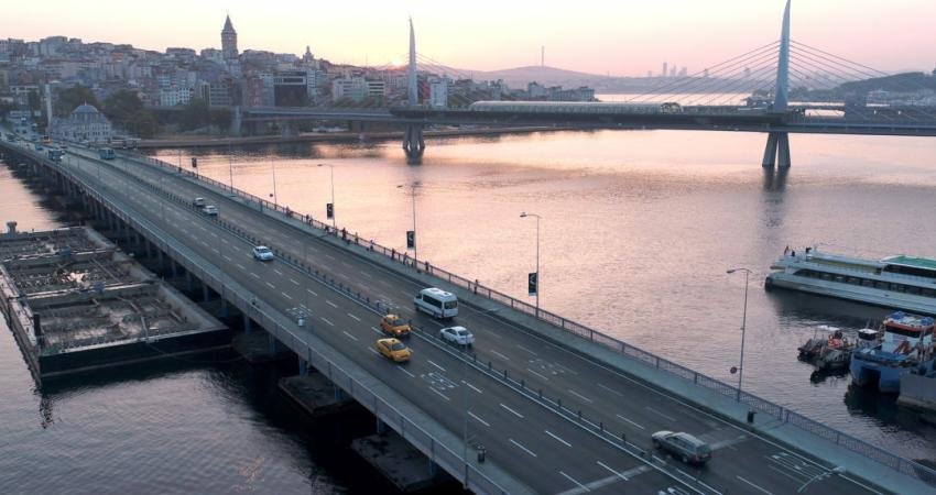 İstanbul'da Yeni Galata Köprüsü, bu gece 01.30 - 04.30 saatleri