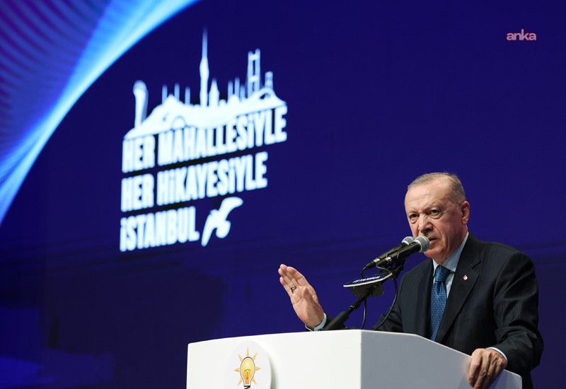 Cumhurbaşkanı ve AK Parti Genel Başkanı Recep Tayyip Erdoğan, İstanbul