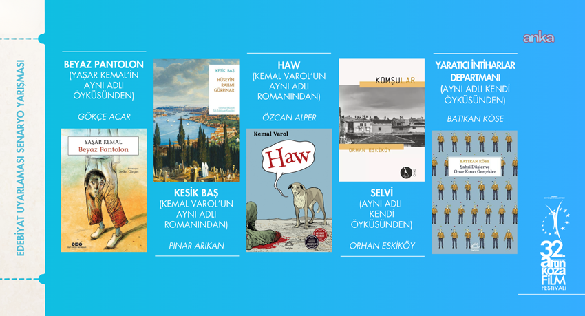 Uluslararası 32. Adana Altın Koza Film Festivali’nin Edebiyat Uyarlaması Uzun