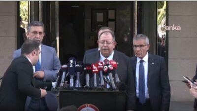 Yüksek Seçim Kurulu (YSK) Başkanı Ahmet Yener, Sarıyer, Tuzla, Bakırköy, Başakşehir,