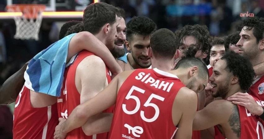 A Milli Erkek Basketbol Takımı, Estonya'yı 86-64 mağlup etti. EuroBasket