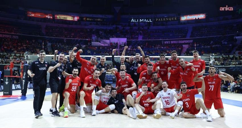 A Milli Erkek Voleybol Takımı, 2025 Dünya Şampiyonası’ndaki ilk maçında